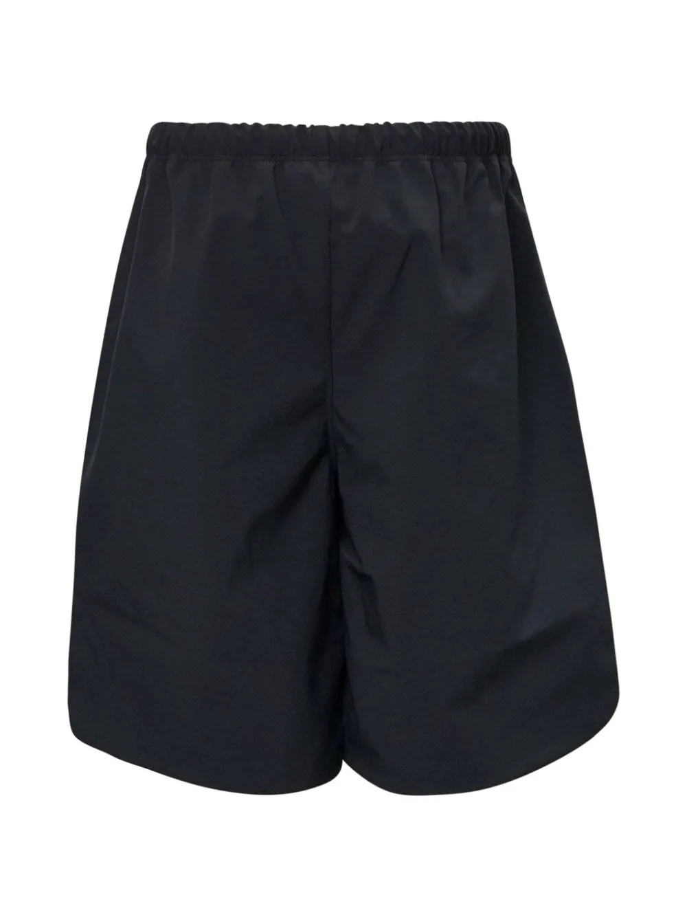FEAR OF GOD ESSENTIALS bonded nylon signature relaxed short w slit Zwart
