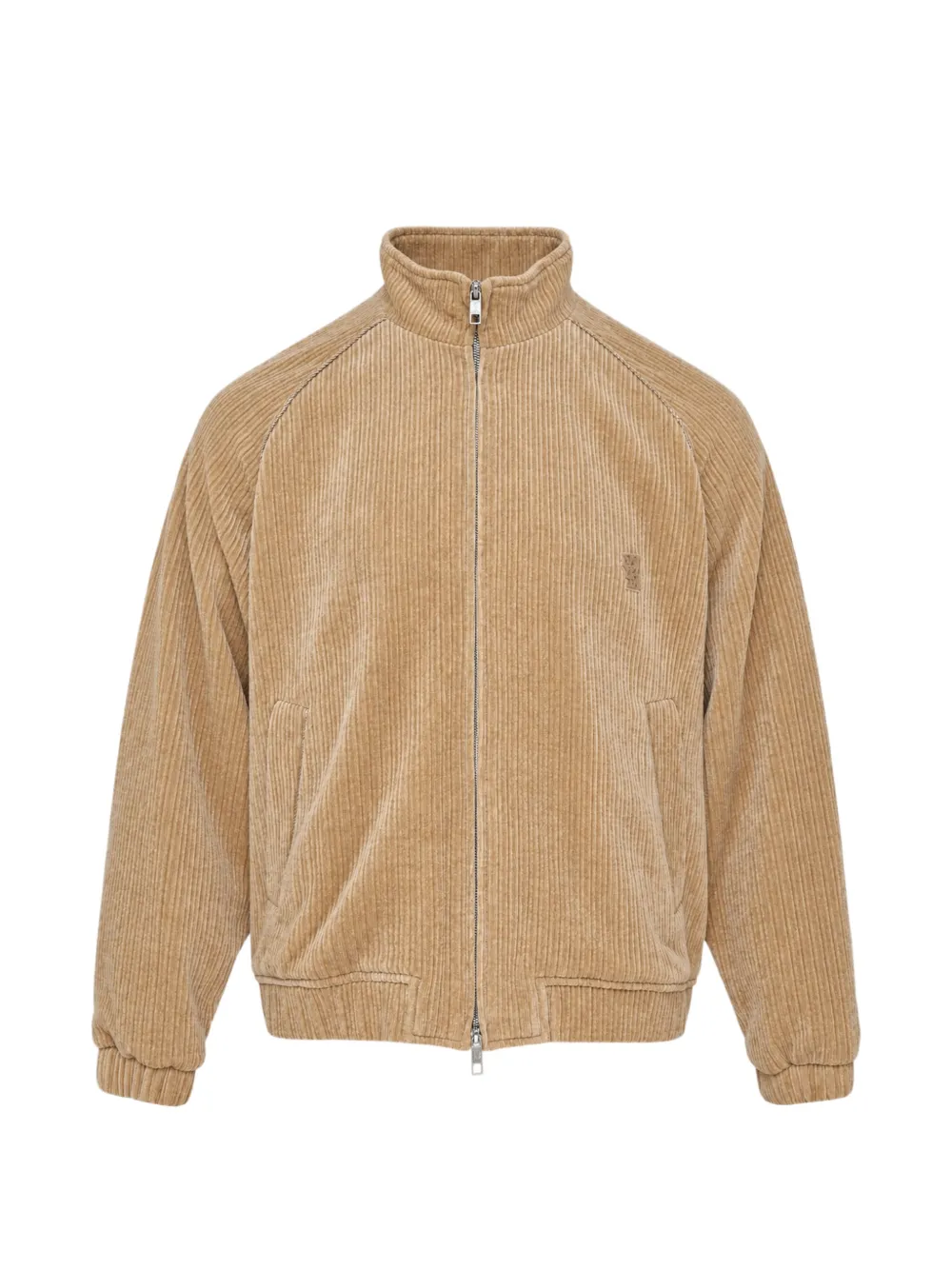 Wooyoungmi corduroy-effect track jacket - Toni neutri