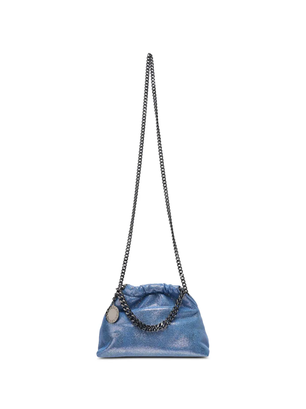 Stella McCartney mini Falabella drawstring clutch bag - Blu