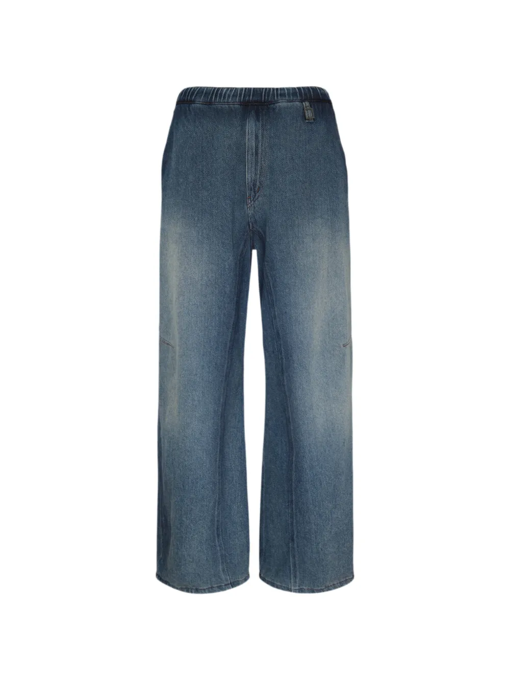 Wooyoungmi elasticated-waistband jeans - Blu