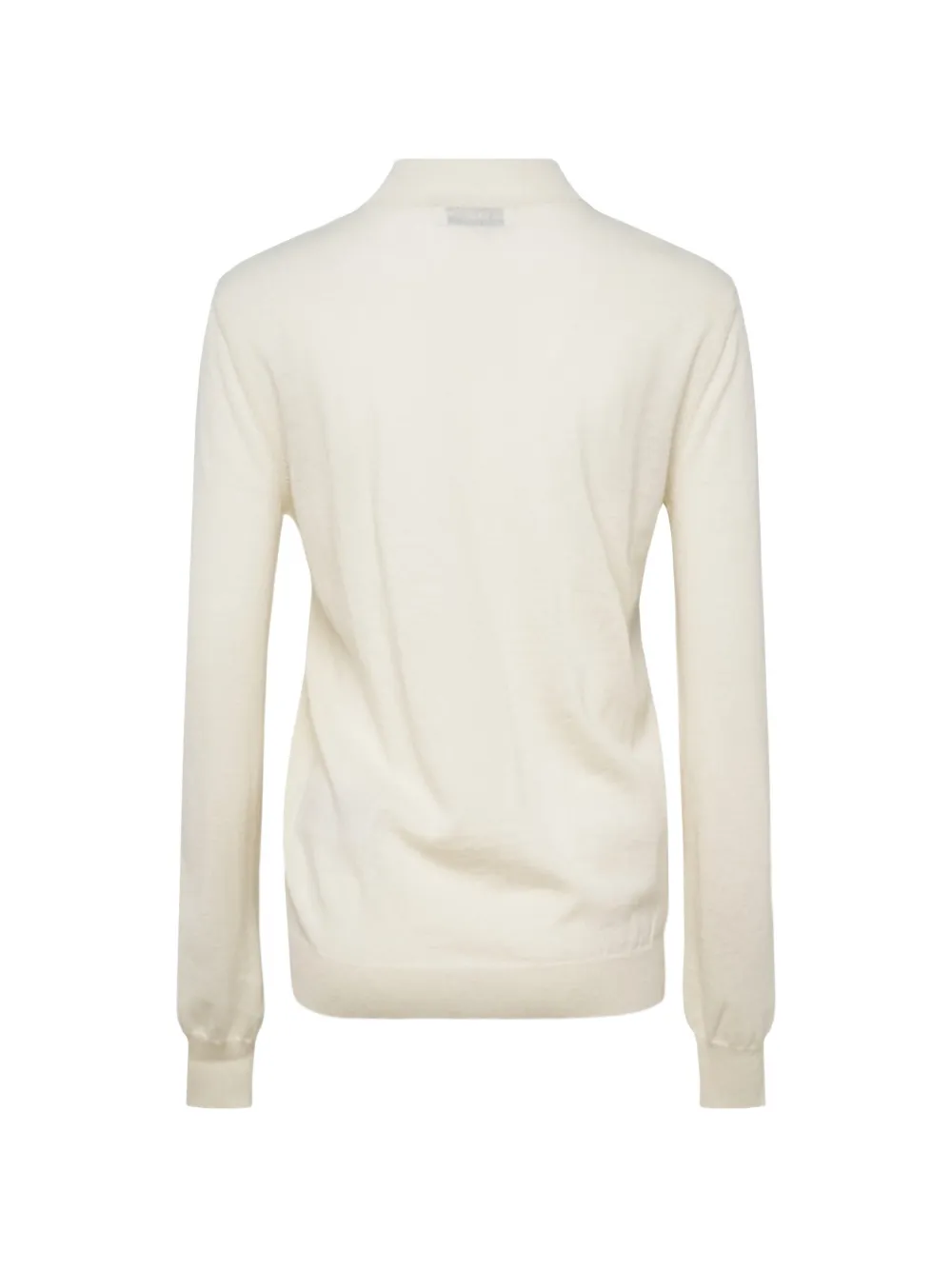 Jil Sander pleated cashmere sweater Beige