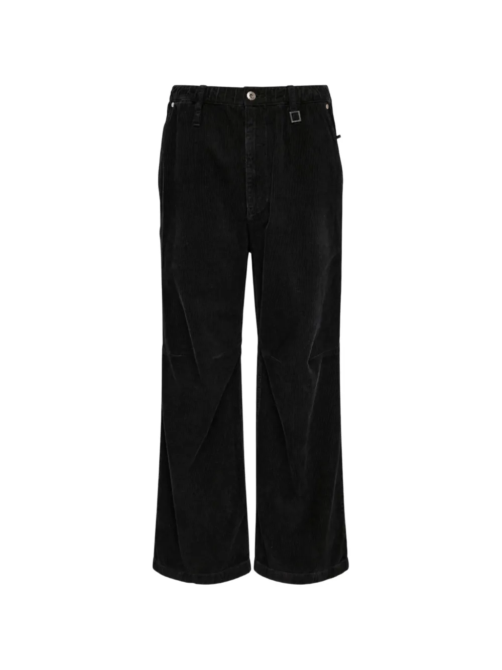 Wooyoungmi corduroy wide-leg trousers - Nero