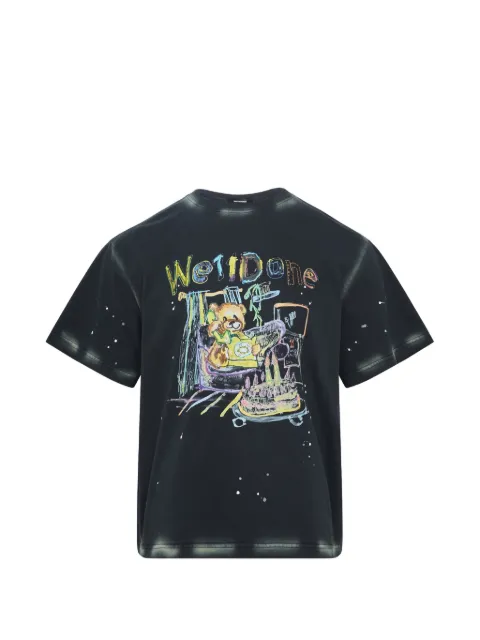 We11done Anniversary Teddy T-shirt