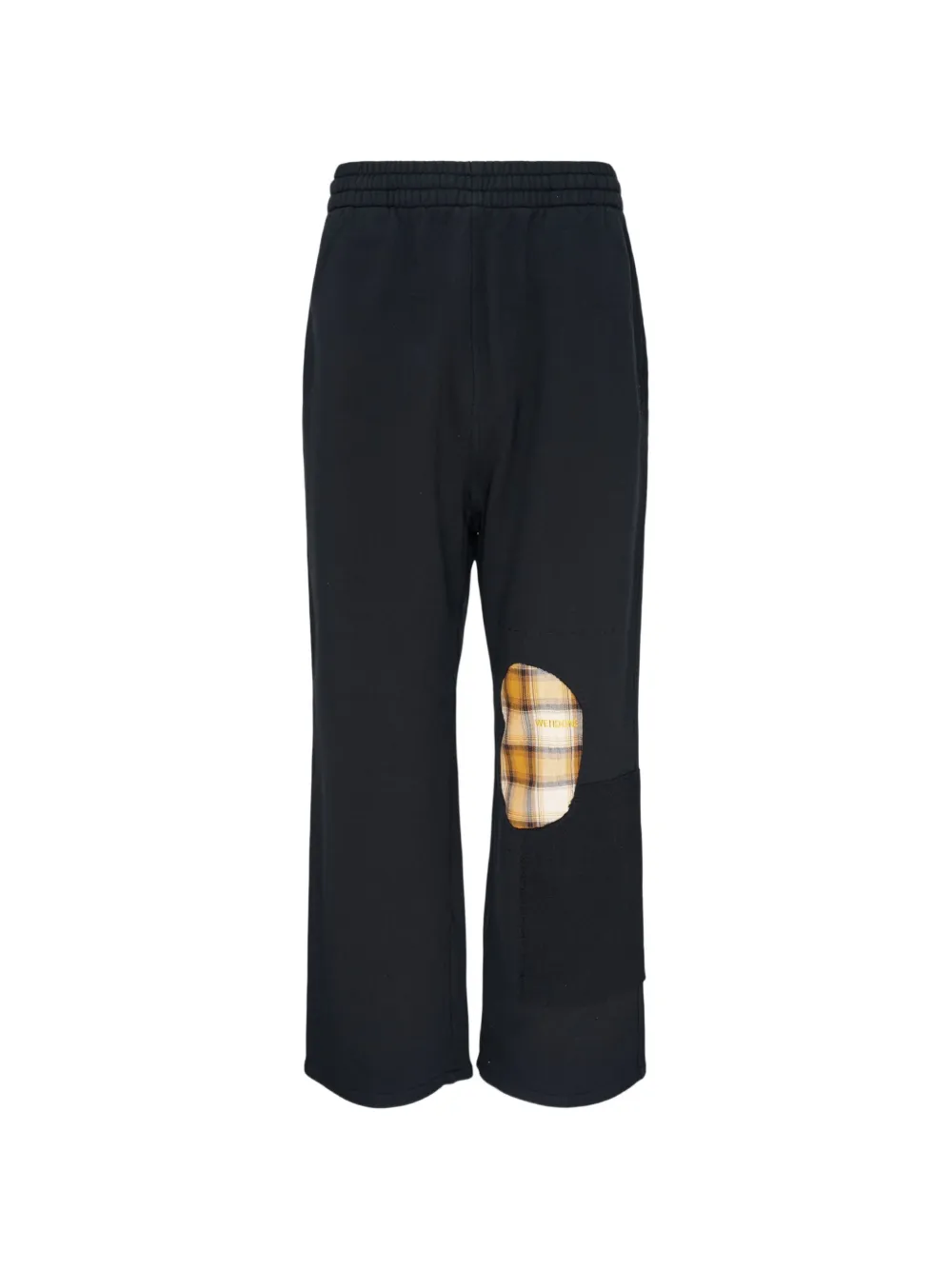 We11done repaired-effect track pants Zwart