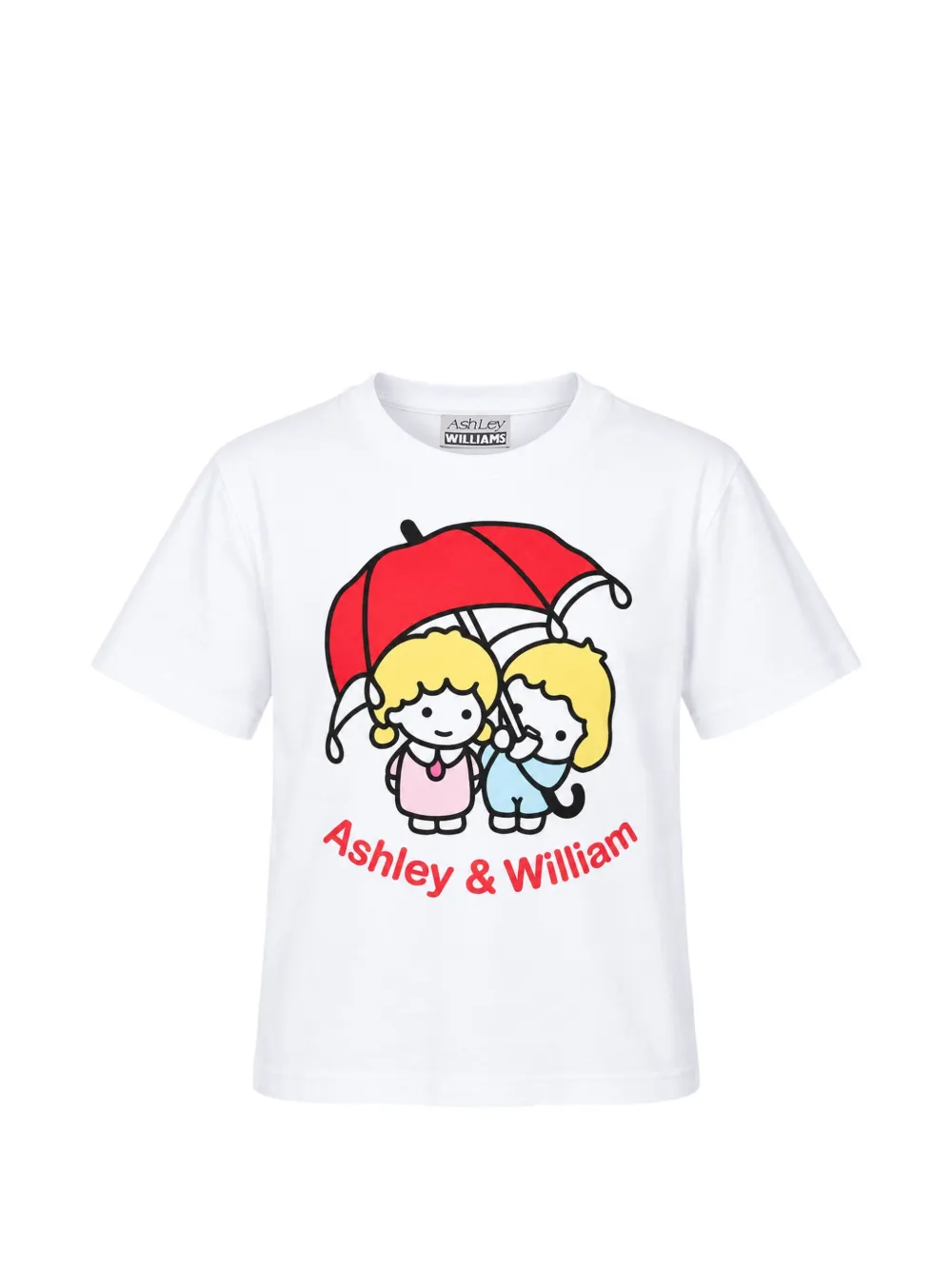Ashley Williams graphic-print T-shirt - Blanc Ashley Williams graphic-print T-shirt - Blanc