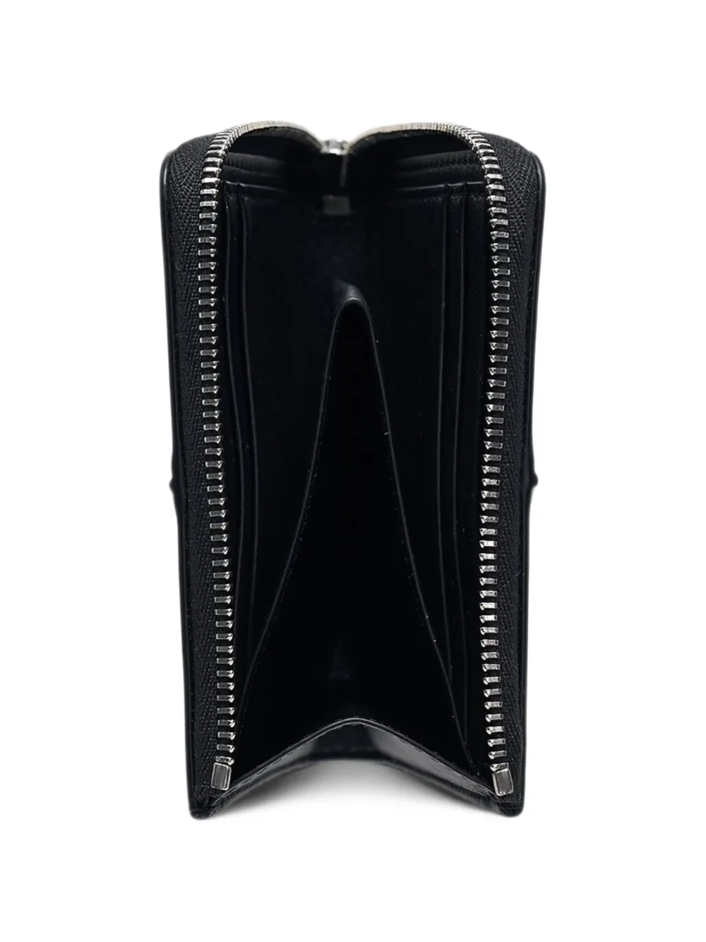 Jil Sander zip-around card wallet Zwart