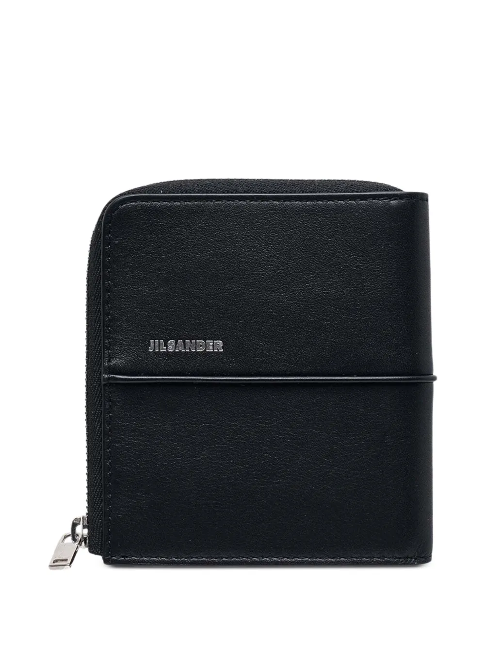 Jil Sander Zip-around Card Wallet In Purple