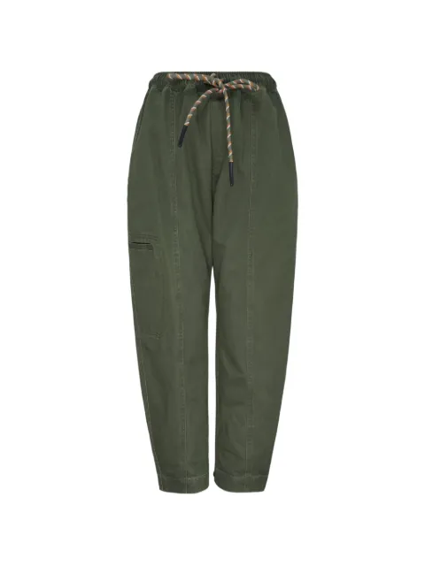 Lee Mathews Harper cotton-drill trousers