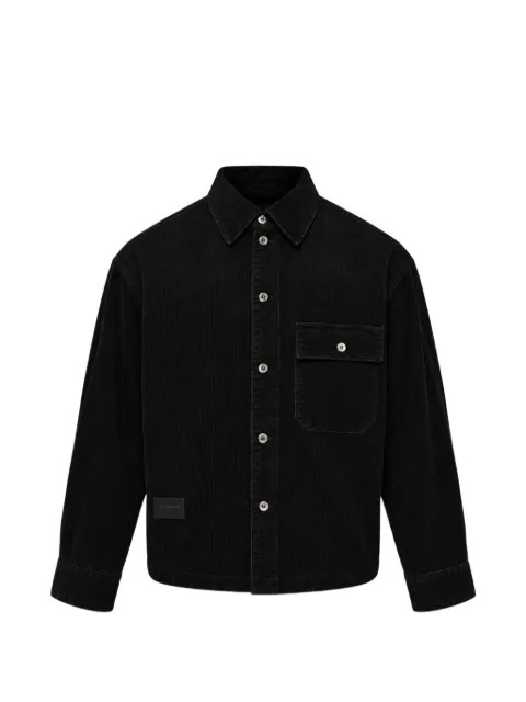 Wooyoungmi faded-effect corduroy shirt
