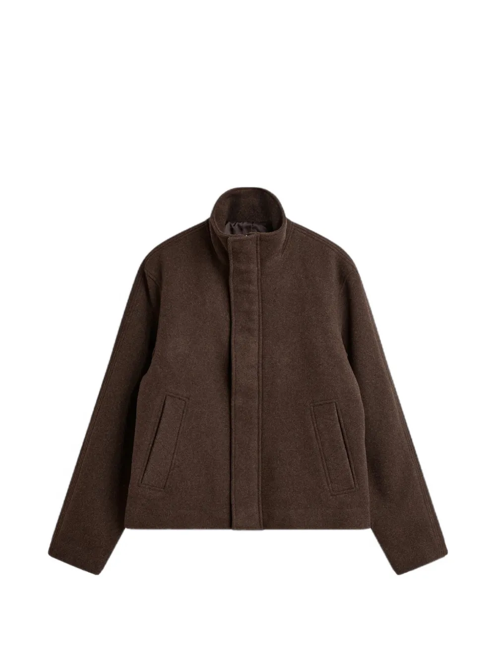 MINIMUM Trenton raglan-sleeve lightweight jacket - Marrone