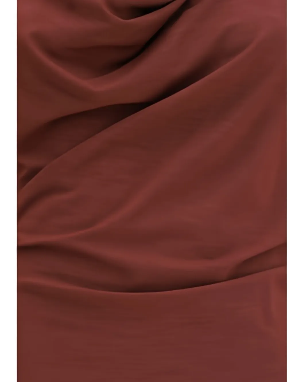 Brunello Cucinelli jersey dress with monili Rood