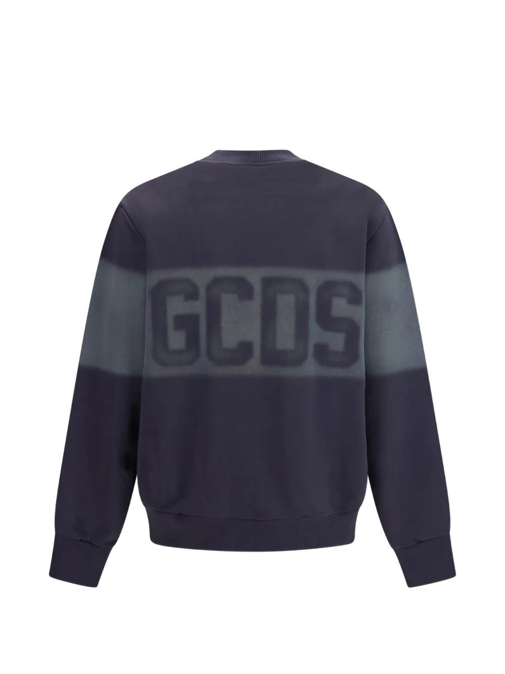 GCDS logo-spray sweatshirt Grijs