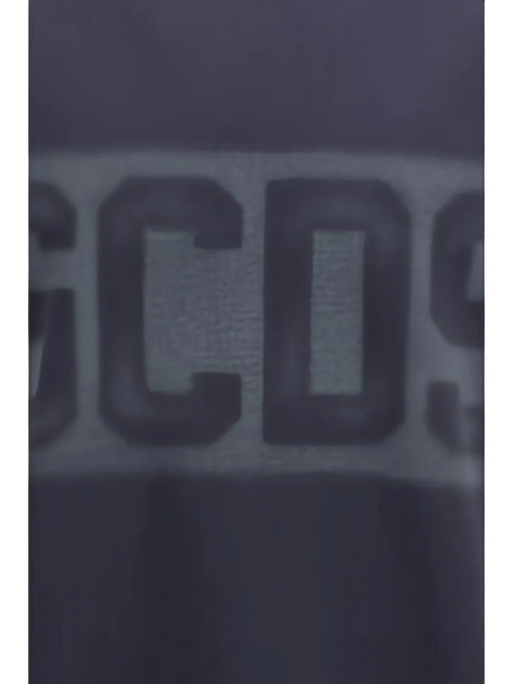 GCDS logo-spray sweatshirt Grijs