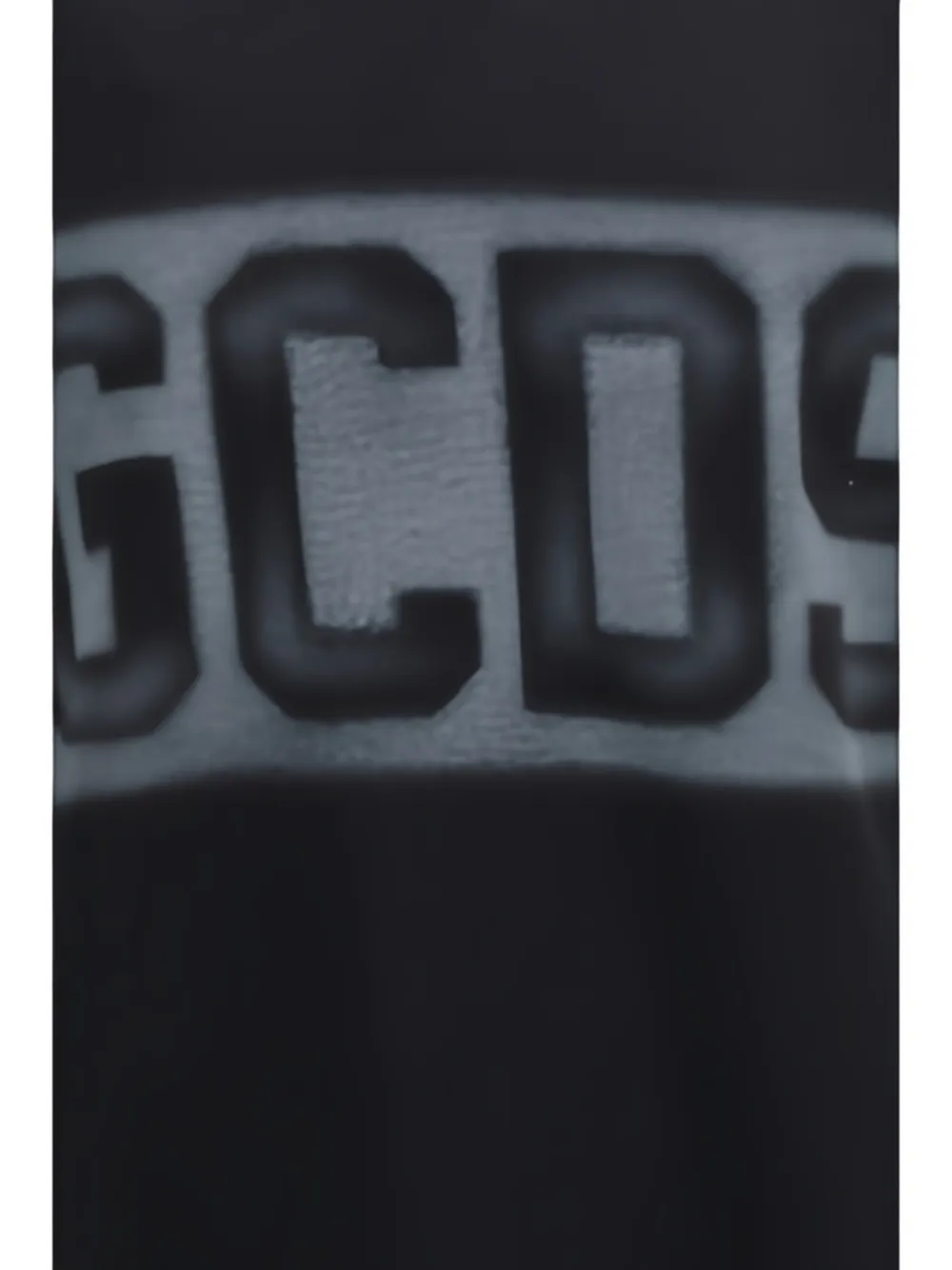 GCDS logo-print sweatshirt Zwart