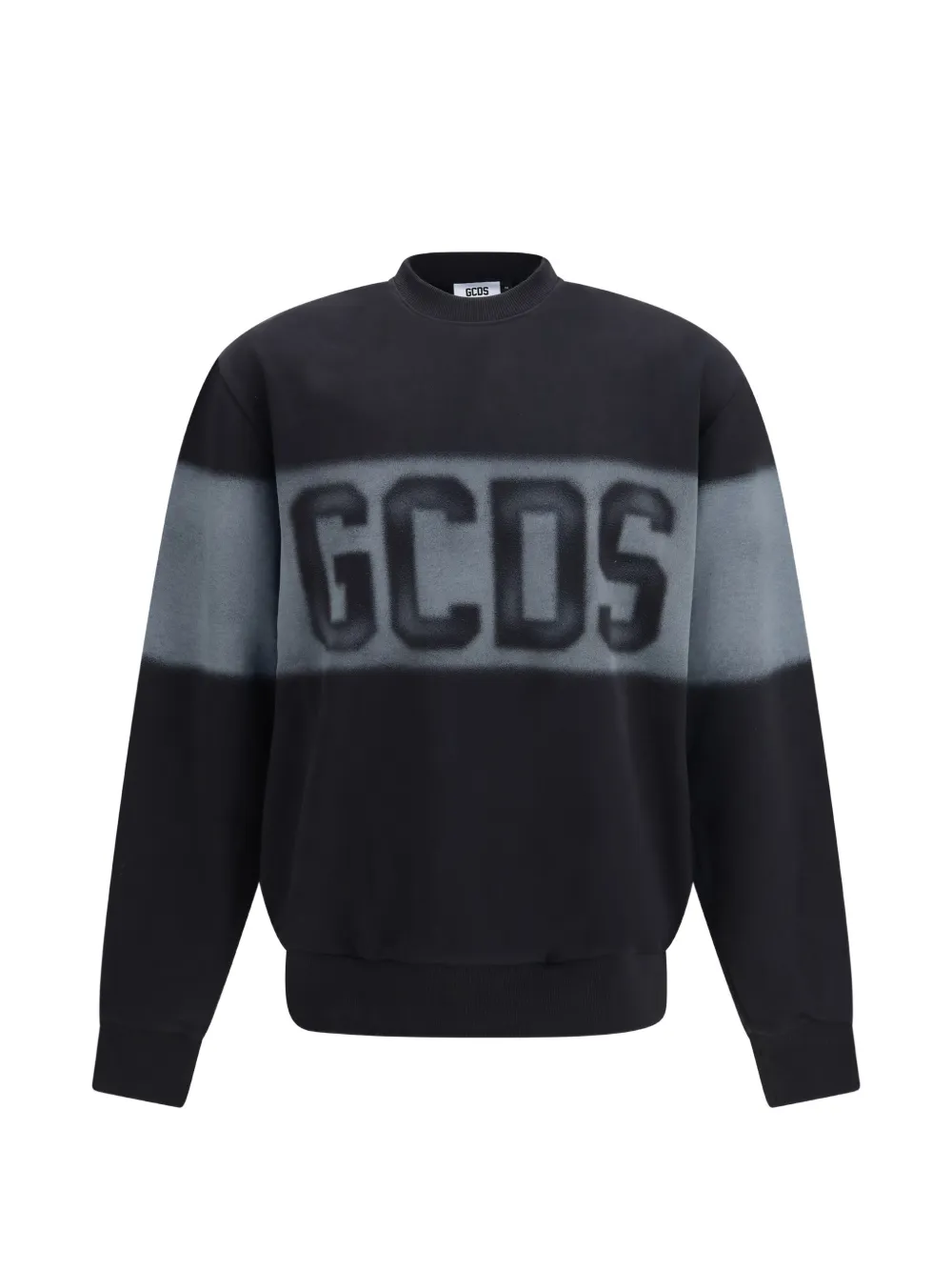 GCDS logo-print sweatshirt Zwart