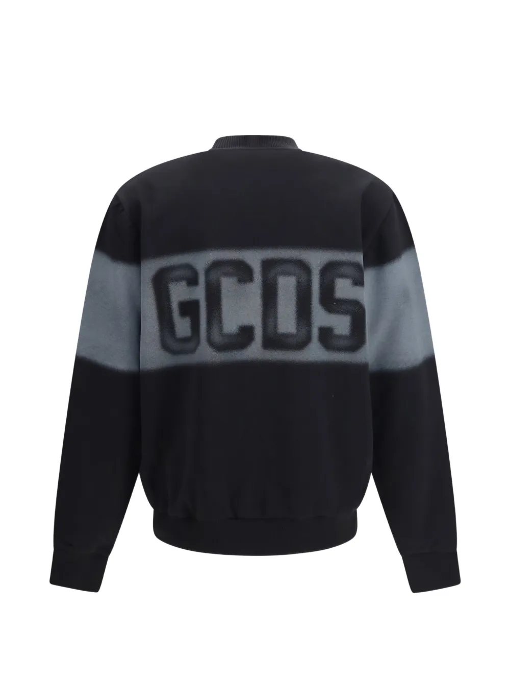 GCDS logo-print sweatshirt Zwart