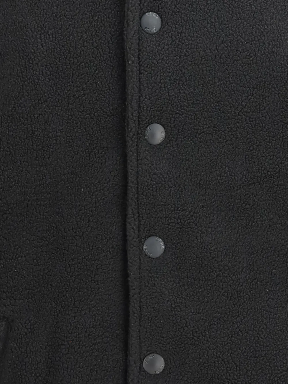 GCDS Varsity Lounge logo-patch bomber jacket Zwart