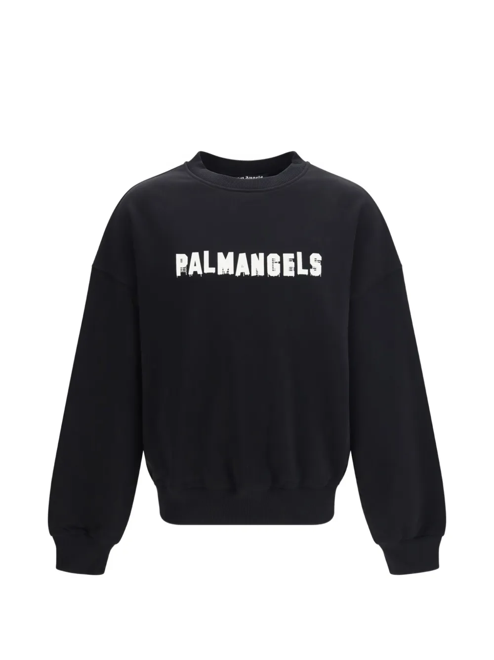 Palm Angels logo-print sweater - Nero