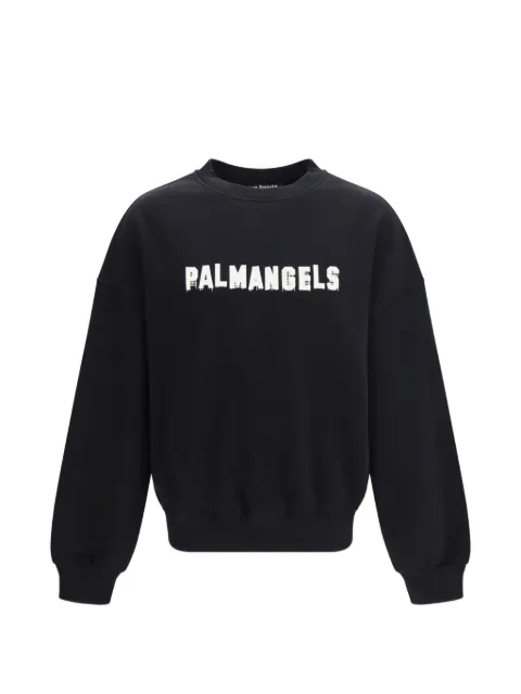 Palm Angels logo-print sweater