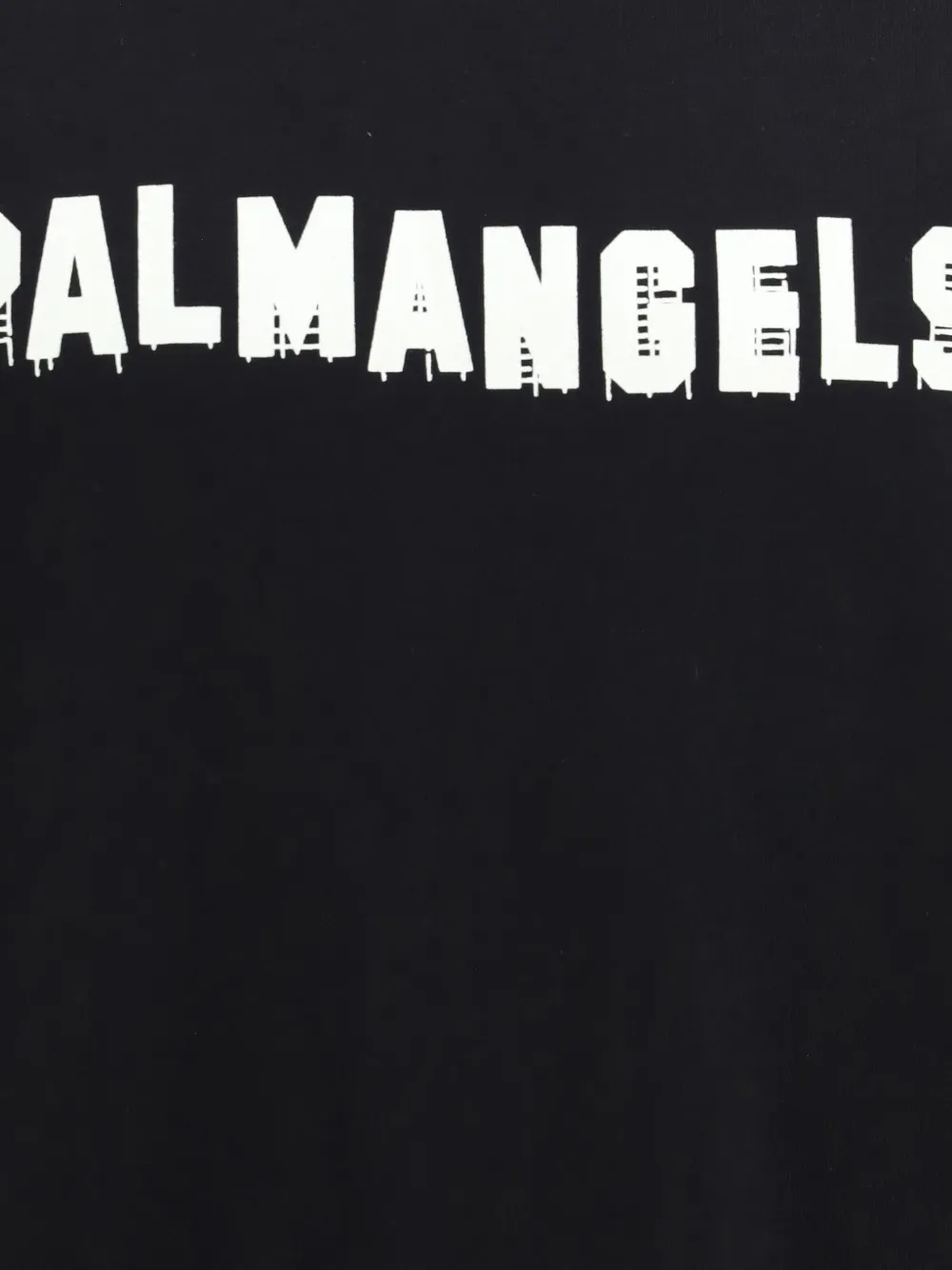 Palm Angels logo-print sweater Zwart