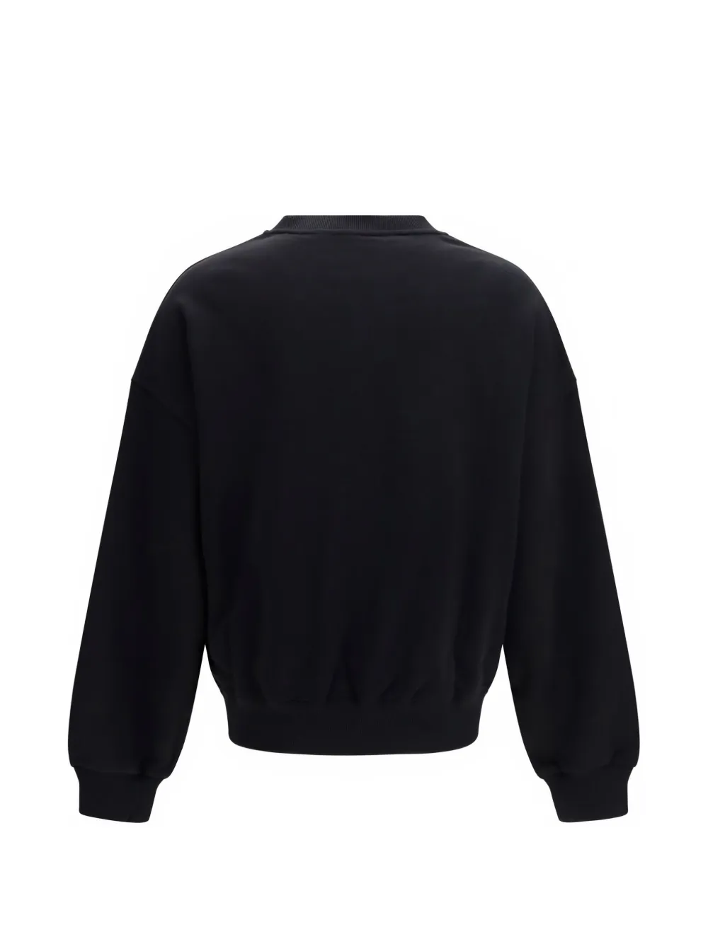 Palm Angels logo-print sweater Zwart