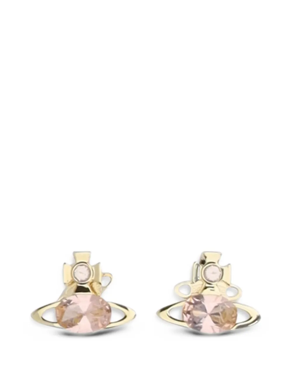 Vivienne Westwood Allie crystal-embelishment earrings - Oro