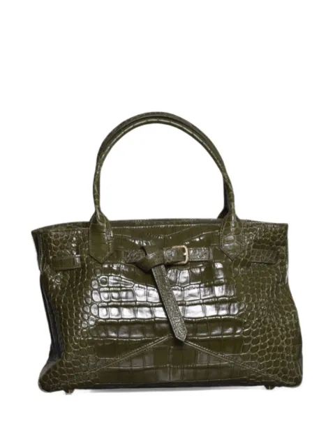Ballantyne medium Kate 993 crocodile-effect buckled tote bag