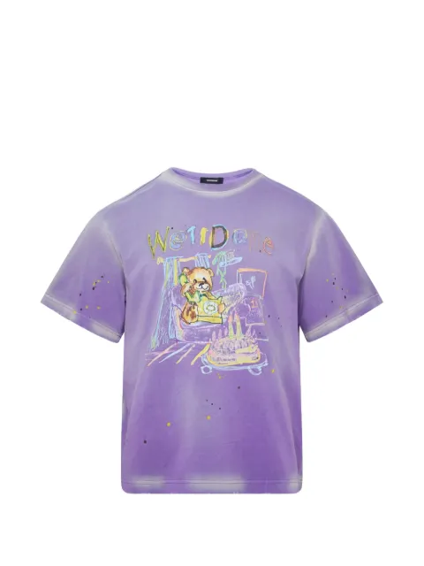 We11done teddy-graphic T-shirt