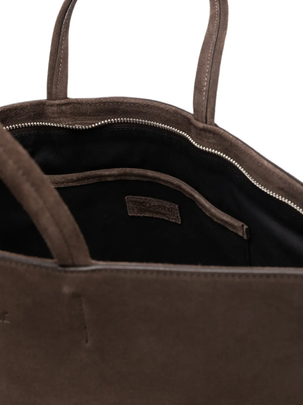 Vic Matie logo-debossed tote bag Bruin