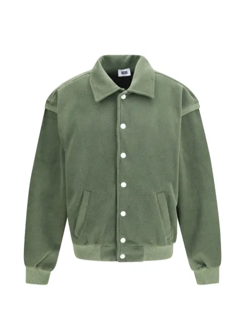 GCDS logo-embroidered bomber jacket