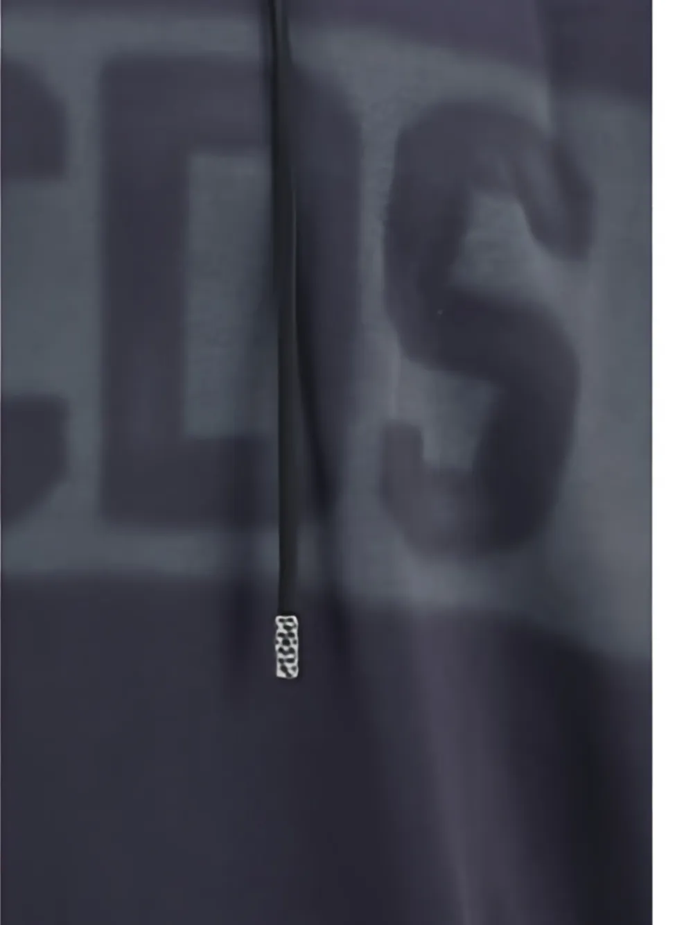 GCDS Spray Logo hoodie Grijs