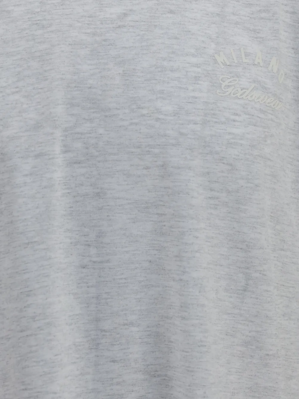 GCDS logo-print T-shirt Grijs