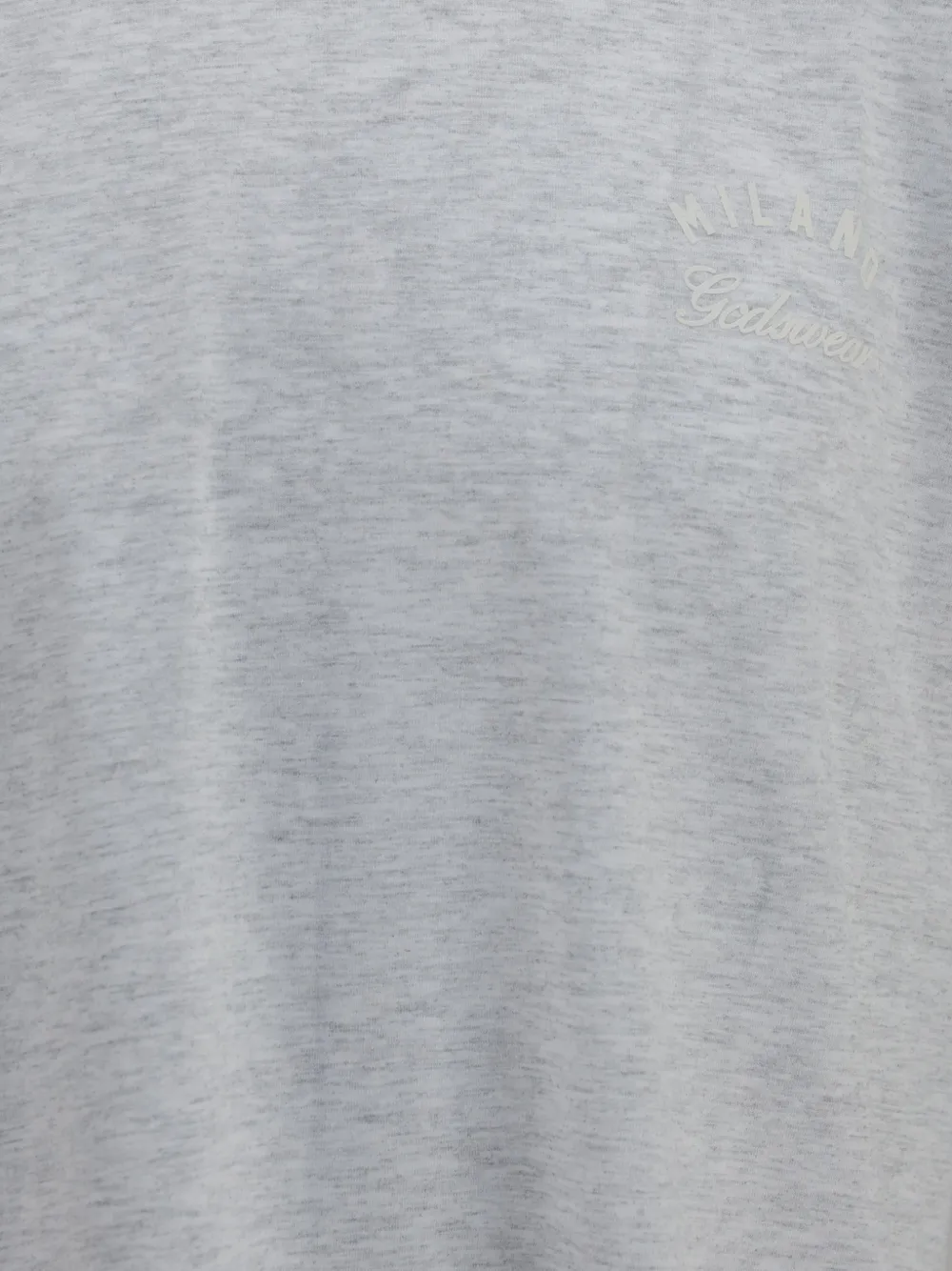 GCDS logo-print T-shirt Grijs