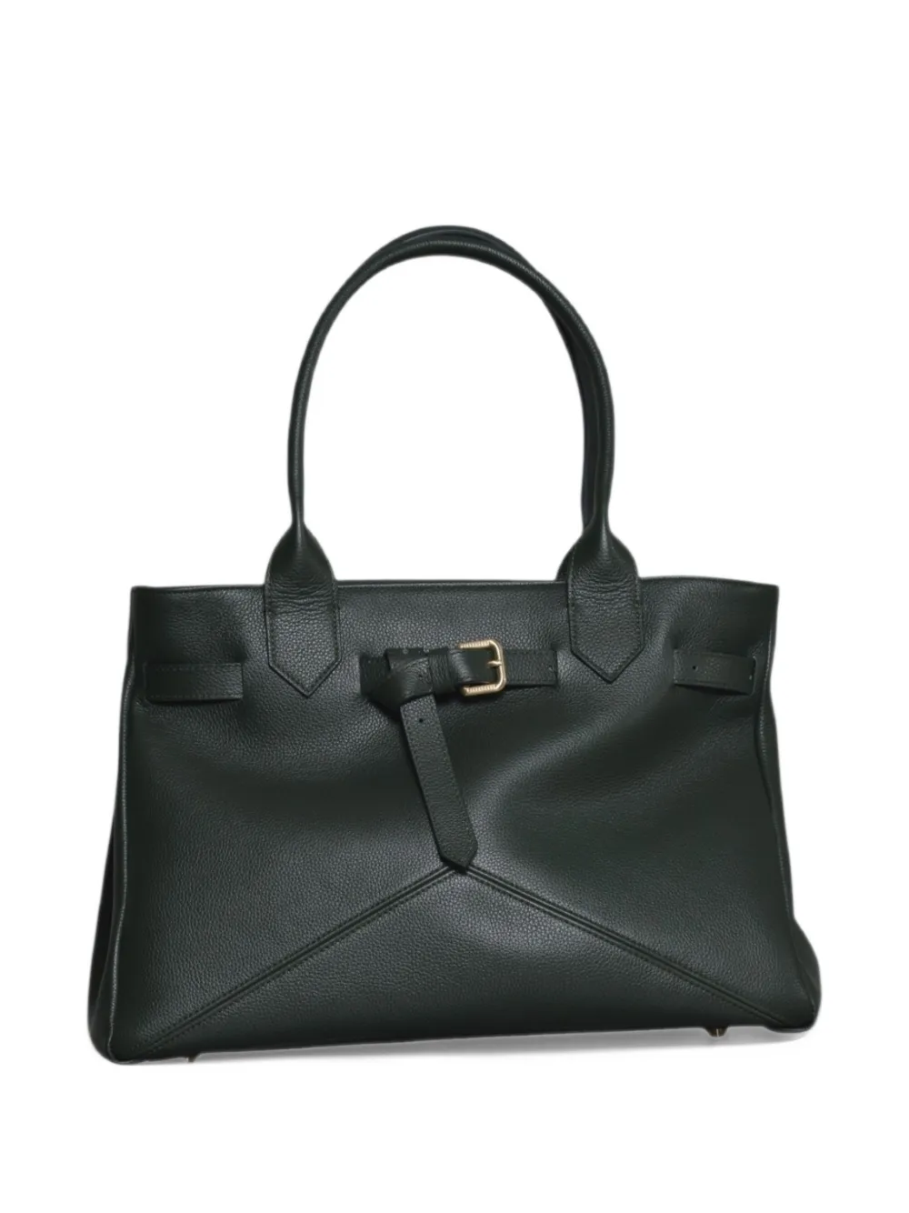 Ballantyne medium Kate 993 leather tote bag Groen