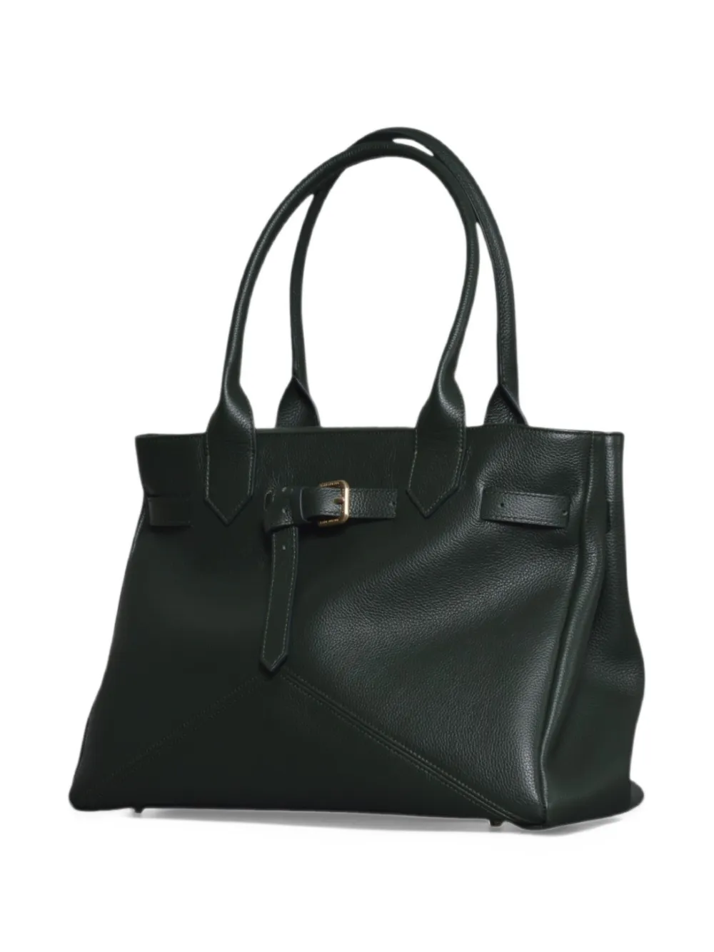 Ballantyne medium Kate 993 leather tote bag Groen