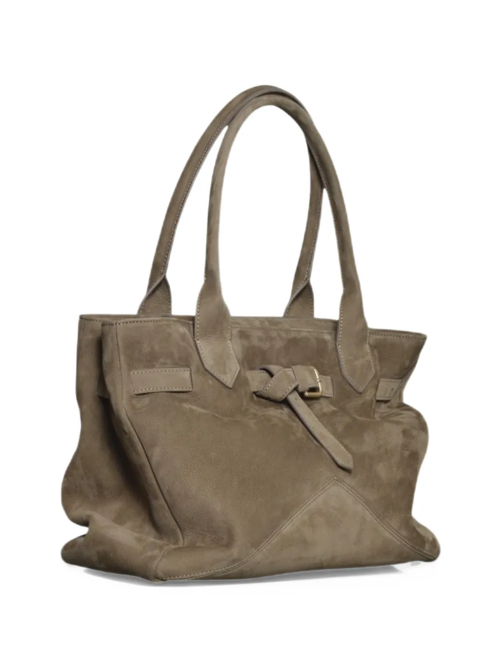 Ballantyne medium Kate 993 buckle-detail leather tote bag Groen