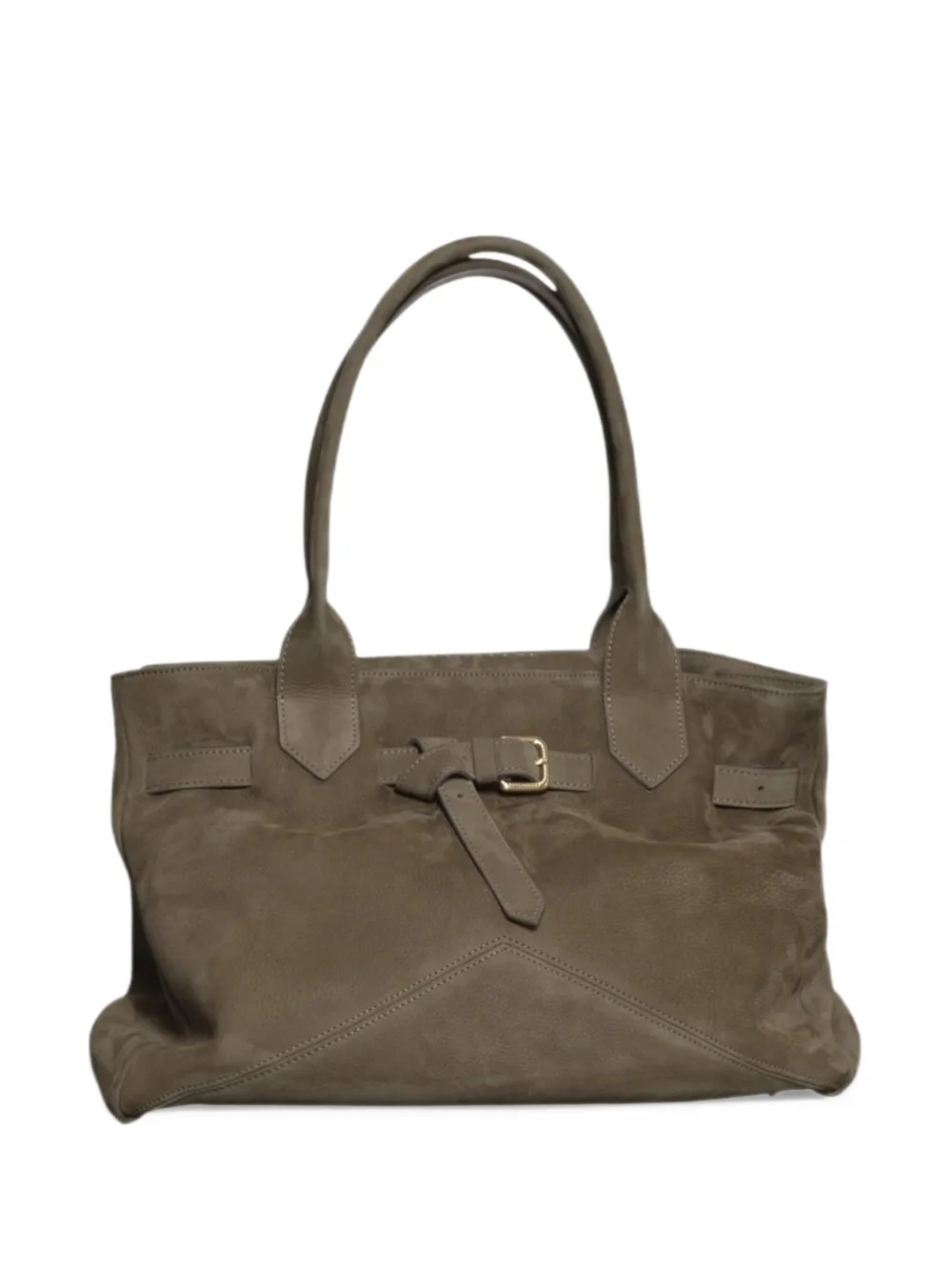 Ballantyne medium Kate 993 buckle-detail leather tote bag Groen