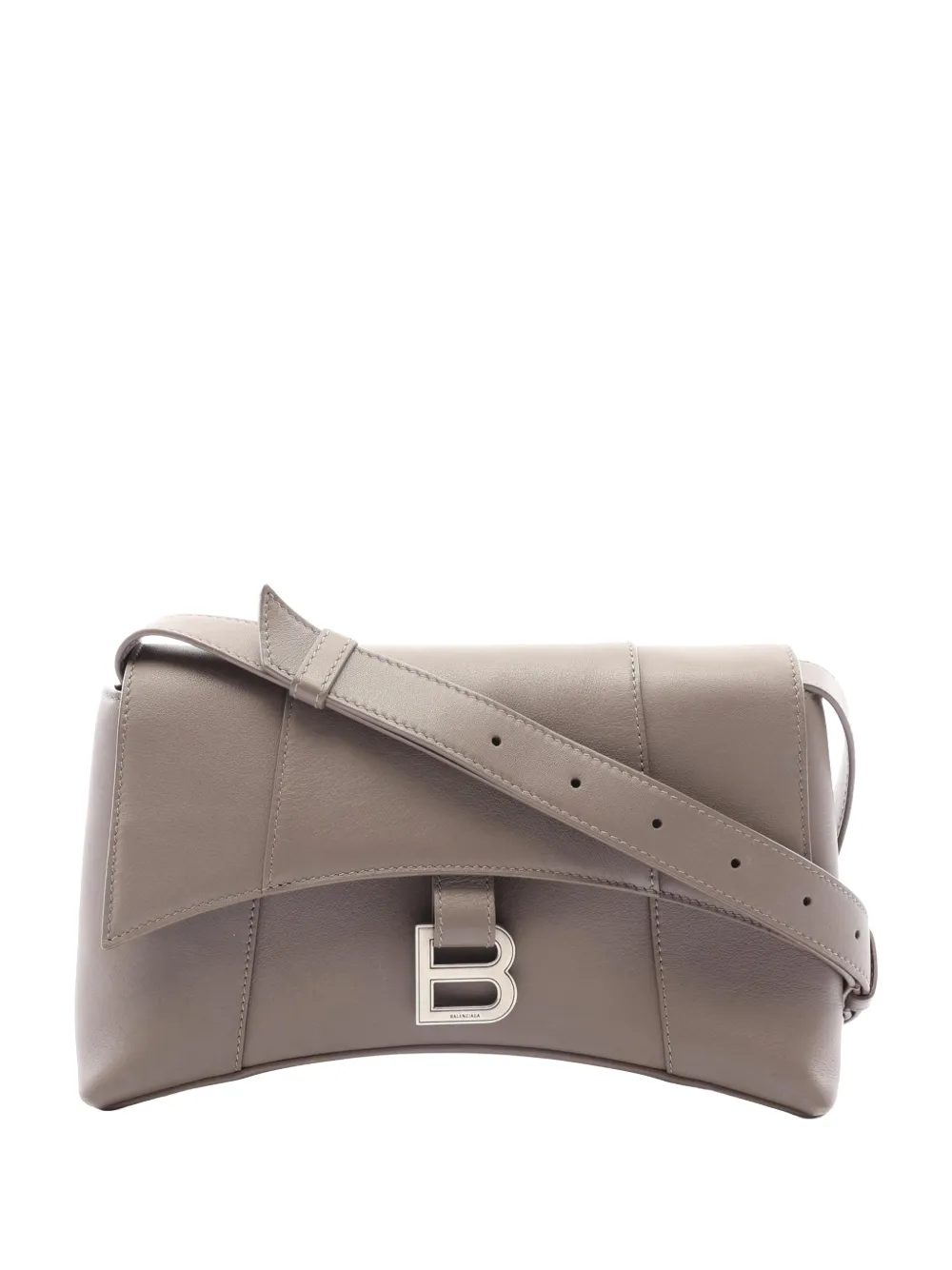 Balenciaga Pre-Owned 2015-2026 Calfskin Hourglass Downtown XS crossbody bag - Grau