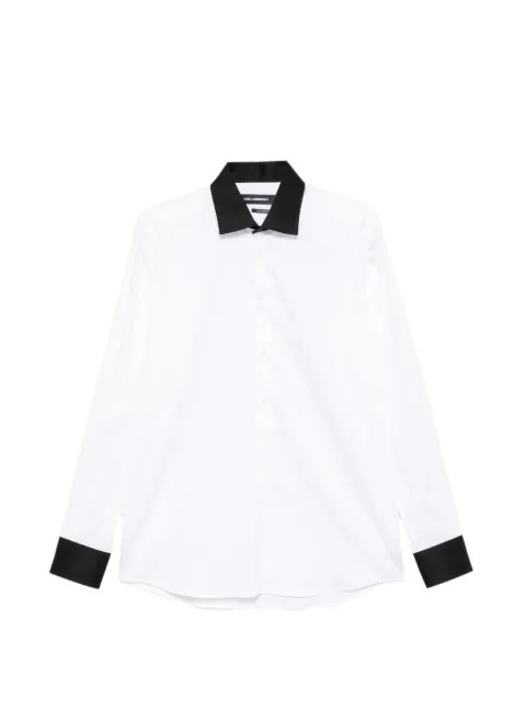 Karl Lagerfeld contrast-collar shirt