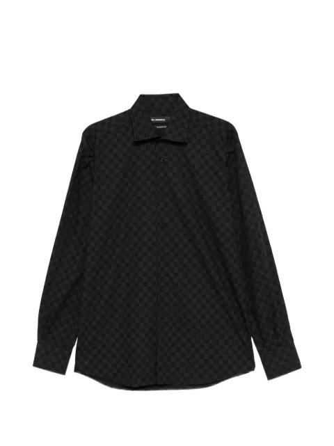 Karl Lagerfeld check-pattern long-sleeve shirt