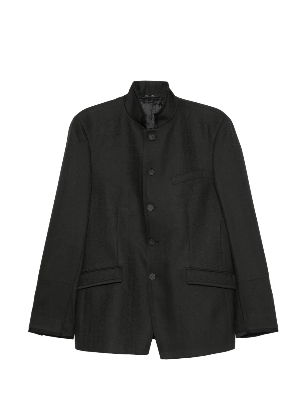 Karl Lagerfeld Glory stand-collar jacket - Nero