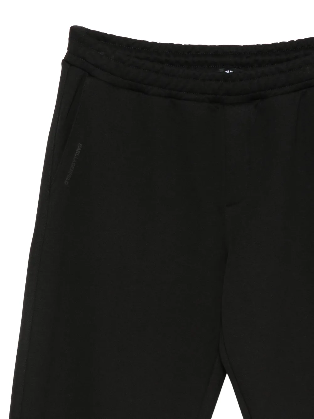 Karl Lagerfeld logo-print track pants Zwart