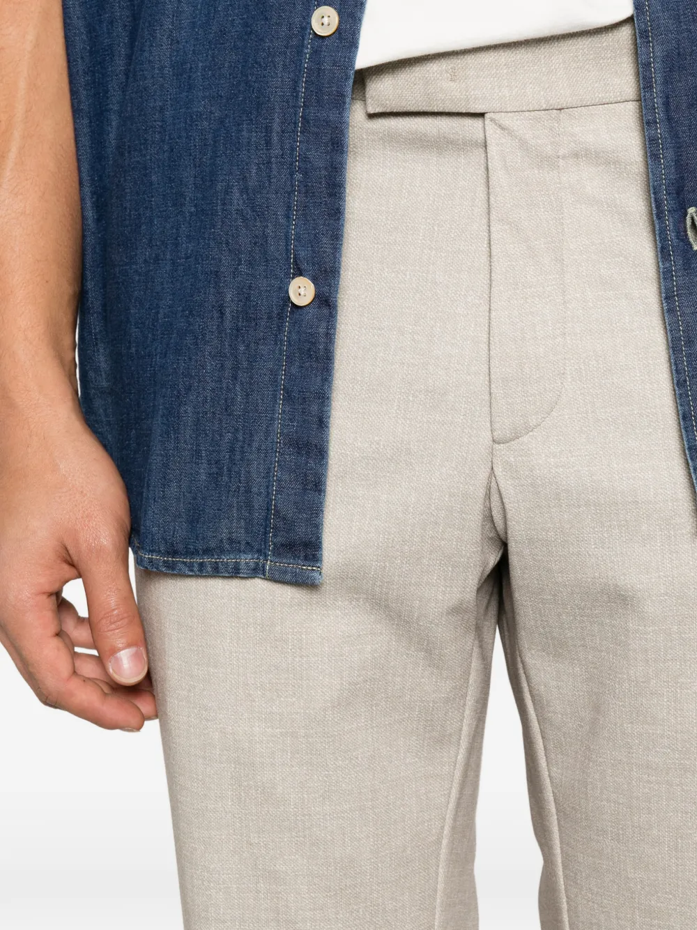 Karl Lagerfeld Road tailored trousers Beige