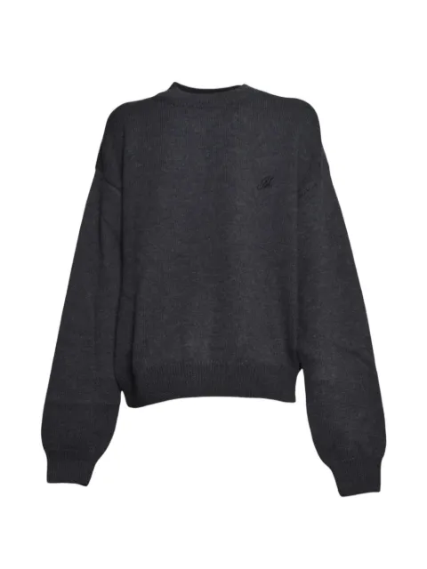 MSGM logo-embroidered sweater