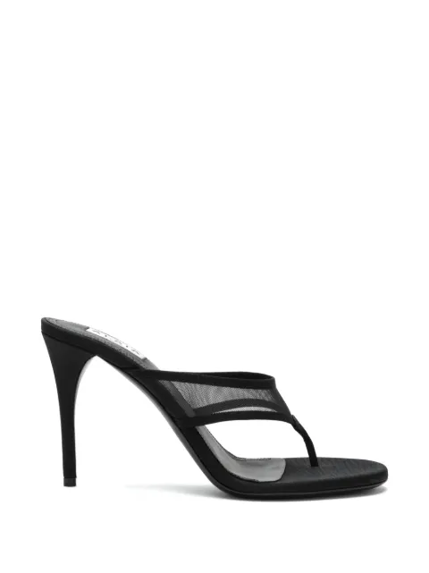Alaïa mules tong in mesh