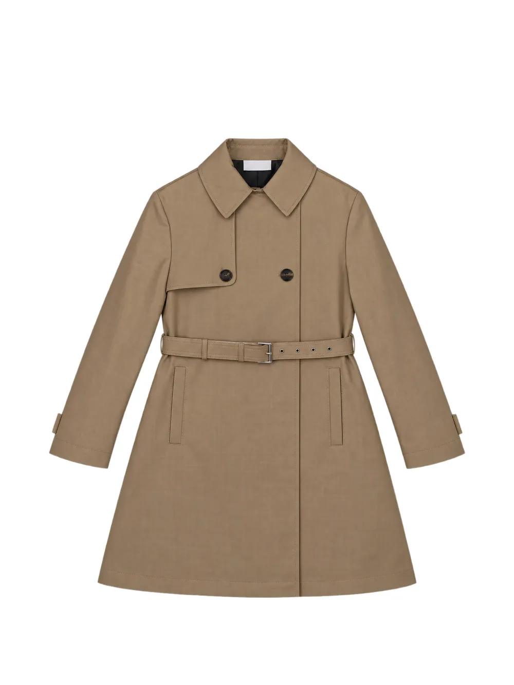 Fendi Kids belted double-breasted trench coat - Tons neutres Fendi Kids belted double-breasted trench coat - Tons neutres