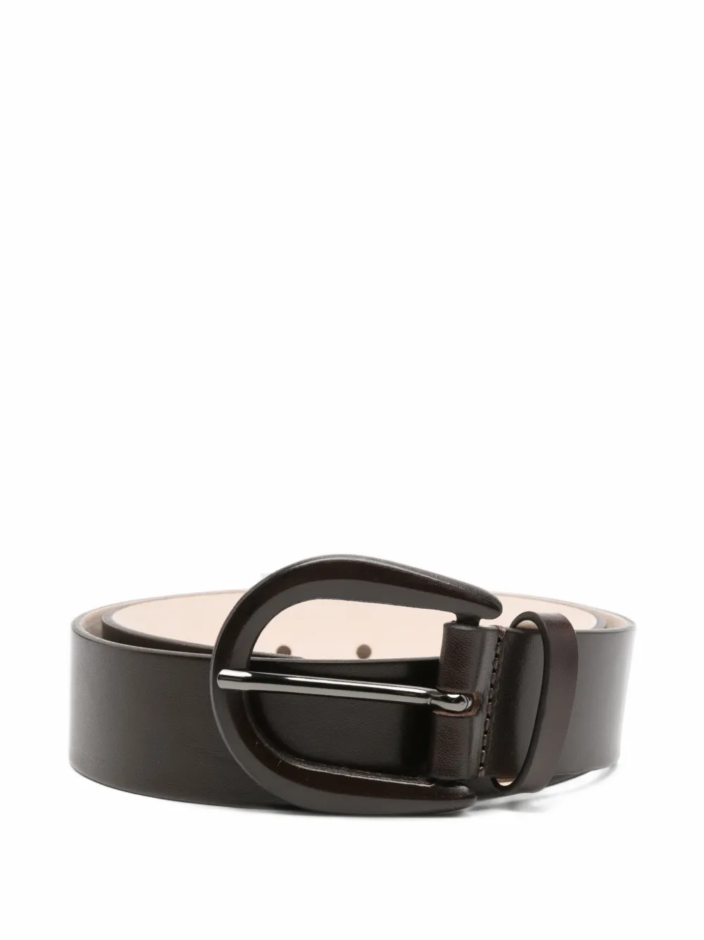 Barbara Bui leather buckle belt - Brown