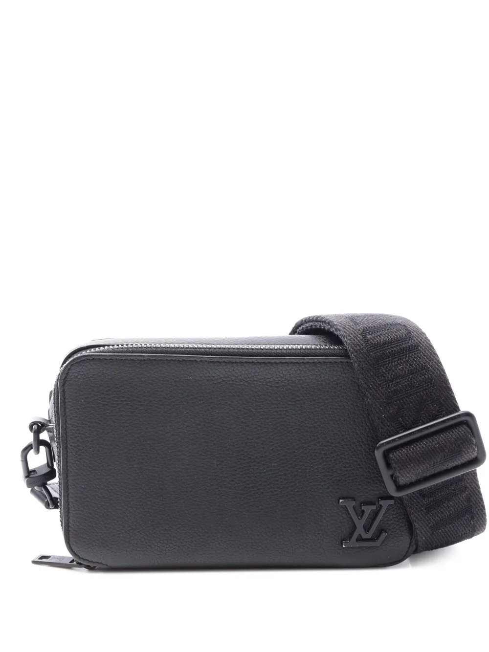 Louis Vuitton Pre-Owned 2021-2026 Leather Alpha Wearable Wallet crossbody bag - Nero