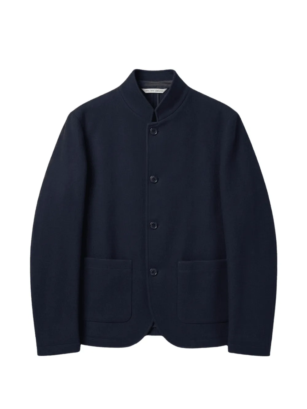 Maurizio Baldassari button-up stand-collar jacket - Blu