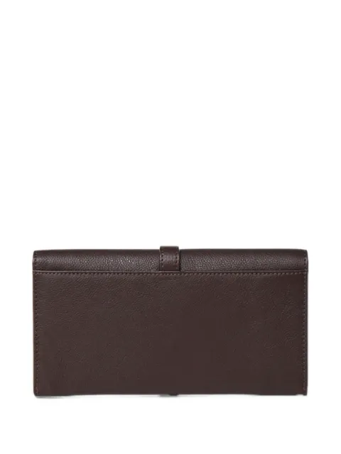 BIASIA buckle-detail grained calf leather wallet